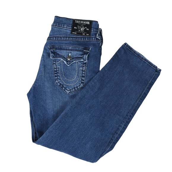 *Minor Flaw*True Religion Rocco Relaxed Skinny Jeans Men’s Size 36 Y2K